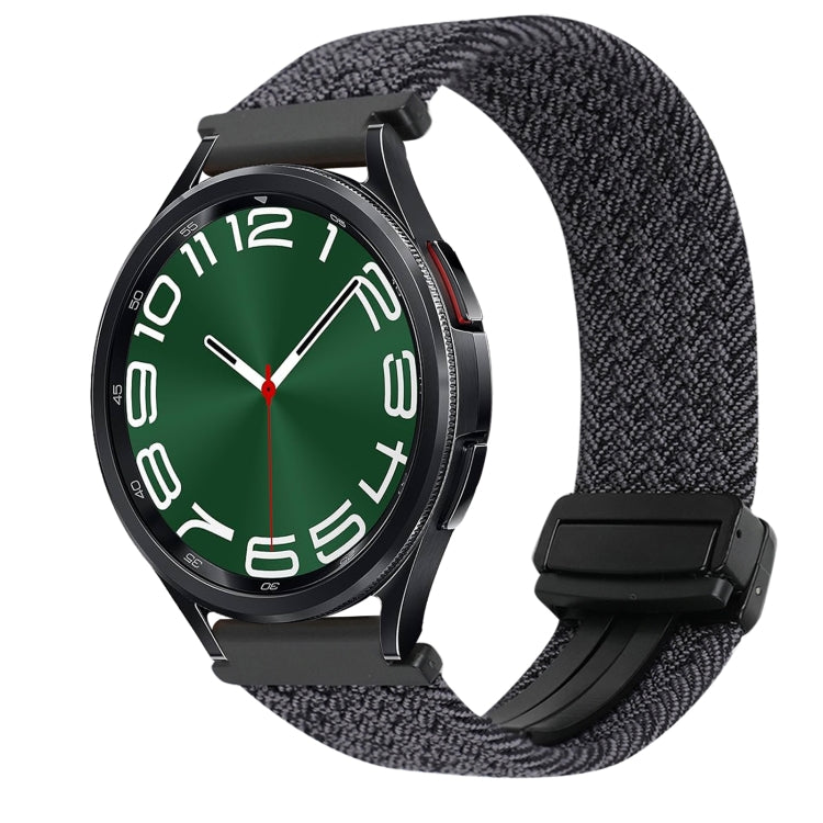 20mm Magnetic Buckle Braided Watch Strap, For Samsung Galaxy Watch 6 Classic
