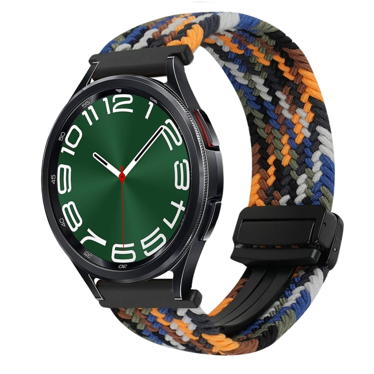 20mm Magnetic Buckle Braided Watch Strap, For Samsung Galaxy Watch 6 Classic