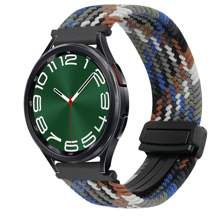 20mm Magnetic Buckle Braided Watch Strap, For Samsung Galaxy Watch 6 Classic