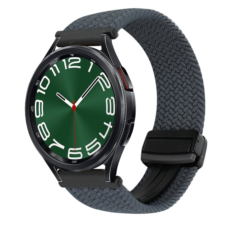 20mm Magnetic Buckle Braided Watch Strap, For Samsung Galaxy Watch 6 Classic
