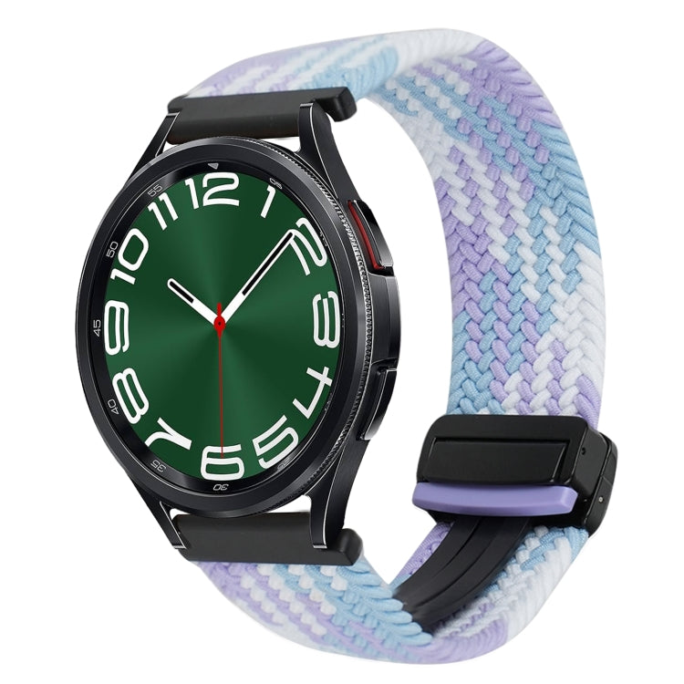 20mm Magnetic Buckle Braided Watch Strap, For Samsung Galaxy Watch 6 Classic