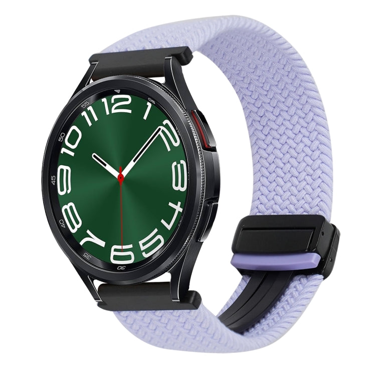 20mm Magnetic Buckle Braided Watch Strap, For Samsung Galaxy Watch 6 Classic
