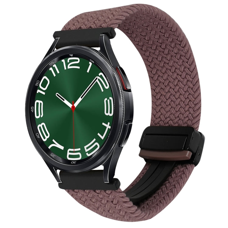 20mm Magnetic Buckle Braided Watch Strap, For Samsung Galaxy Watch 6 Classic