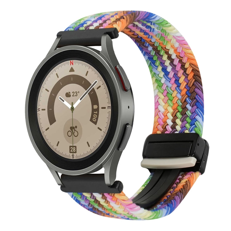 20mm Magnetic Buckle Braided Watch Strap, For Samsung Galaxy Watch 5 Pro