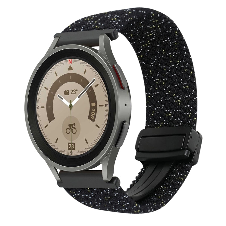20mm Magnetic Buckle Braided Watch Strap, For Samsung Galaxy Watch 5 Pro