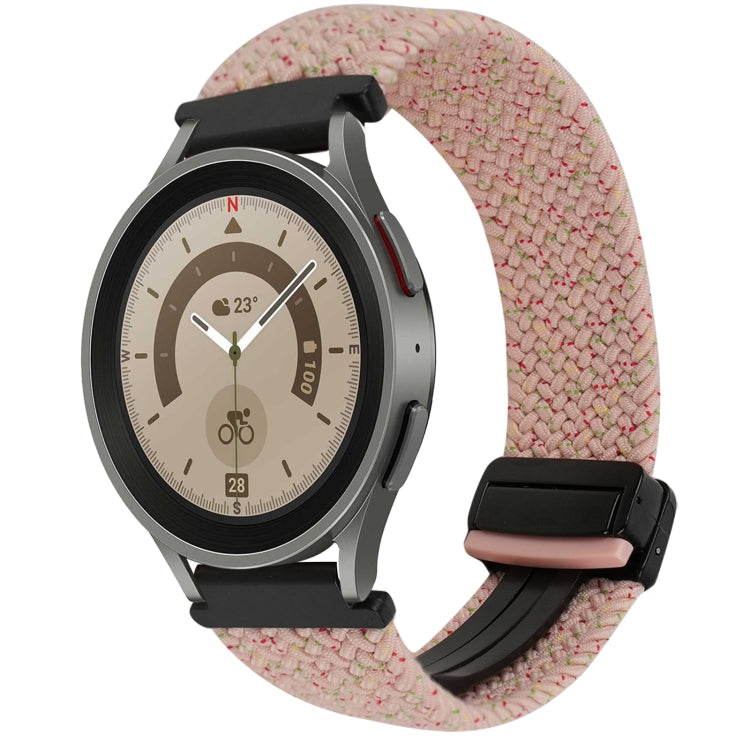 20mm Magnetic Buckle Braided Watch Strap, For Samsung Galaxy Watch 5 Pro
