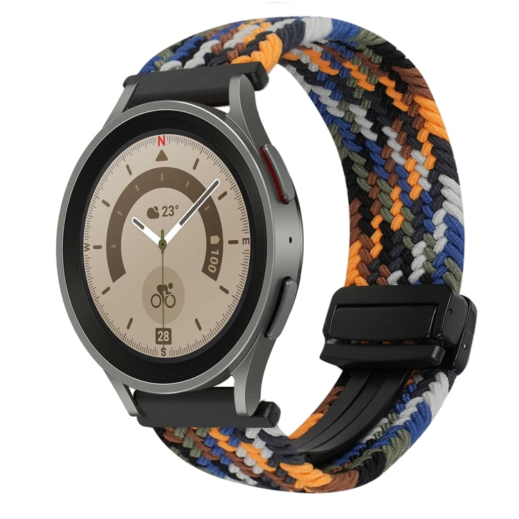 20mm Magnetic Buckle Braided Watch Strap, For Samsung Galaxy Watch 5 Pro