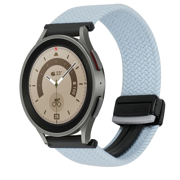 20mm Magnetic Buckle Braided Watch Strap, For Samsung Galaxy Watch 5 Pro