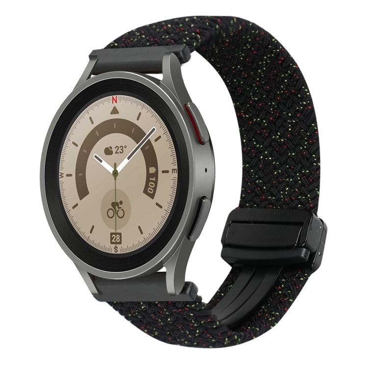 20mm Magnetic Buckle Braided Watch Strap, For Samsung Galaxy Watch 5 Pro