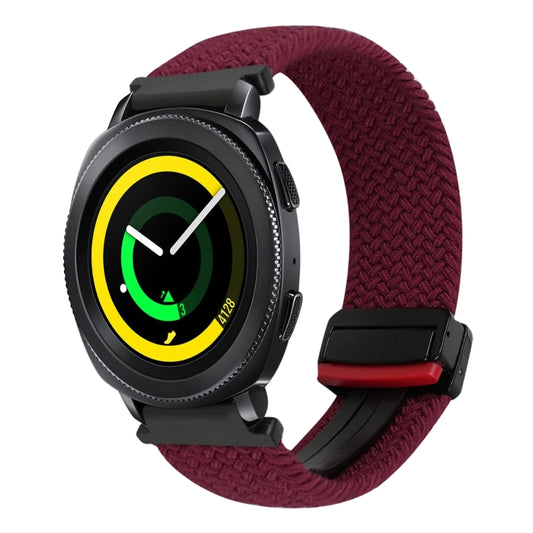 20mm Magnetic Buckle Braided Watch Strap, For Samsung Gear Sport