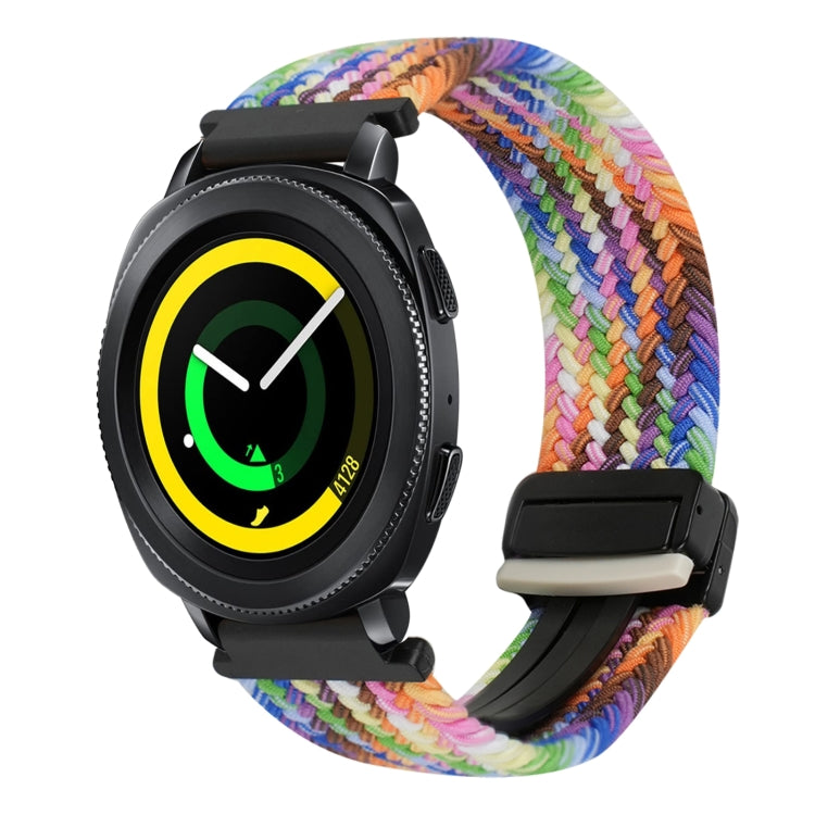 20mm Magnetic Buckle Braided Watch Strap, For Samsung Gear Sport