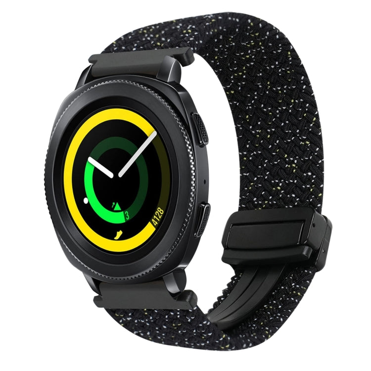 20mm Magnetic Buckle Braided Watch Strap, For Samsung Gear Sport