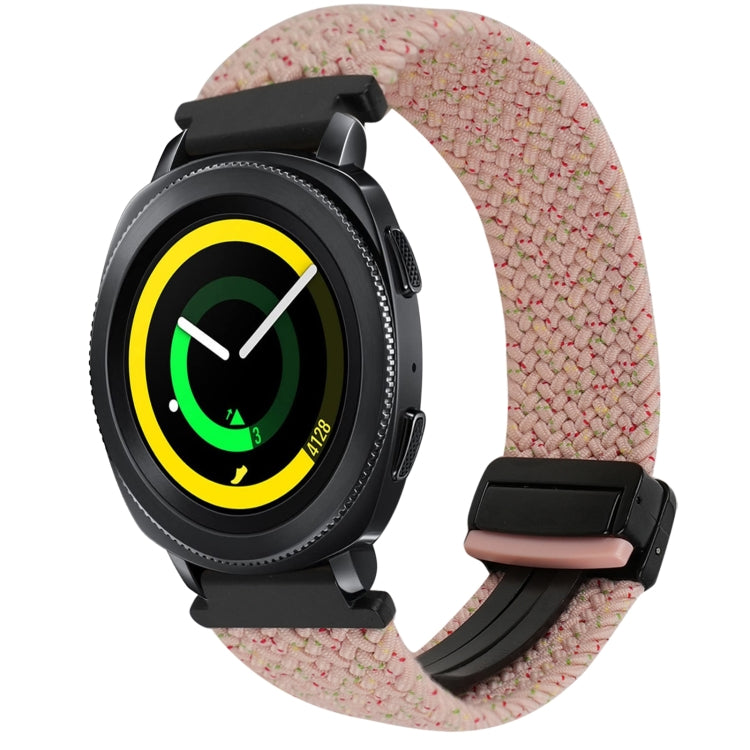 20mm Magnetic Buckle Braided Watch Strap, For Samsung Gear Sport