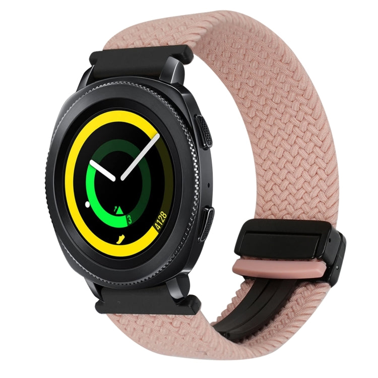 20mm Magnetic Buckle Braided Watch Strap, For Samsung Gear Sport