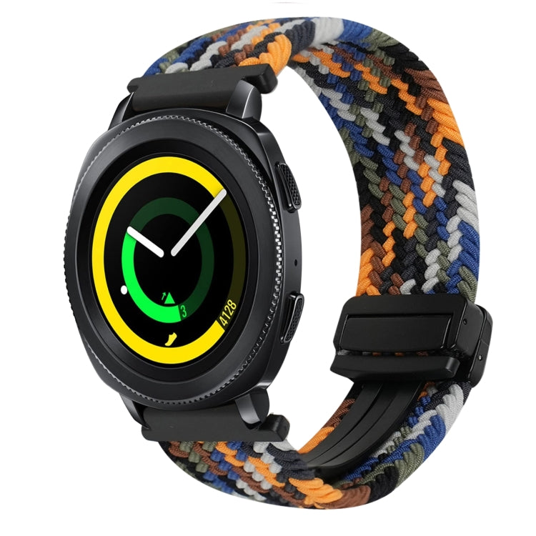 20mm Magnetic Buckle Braided Watch Strap, For Samsung Gear Sport