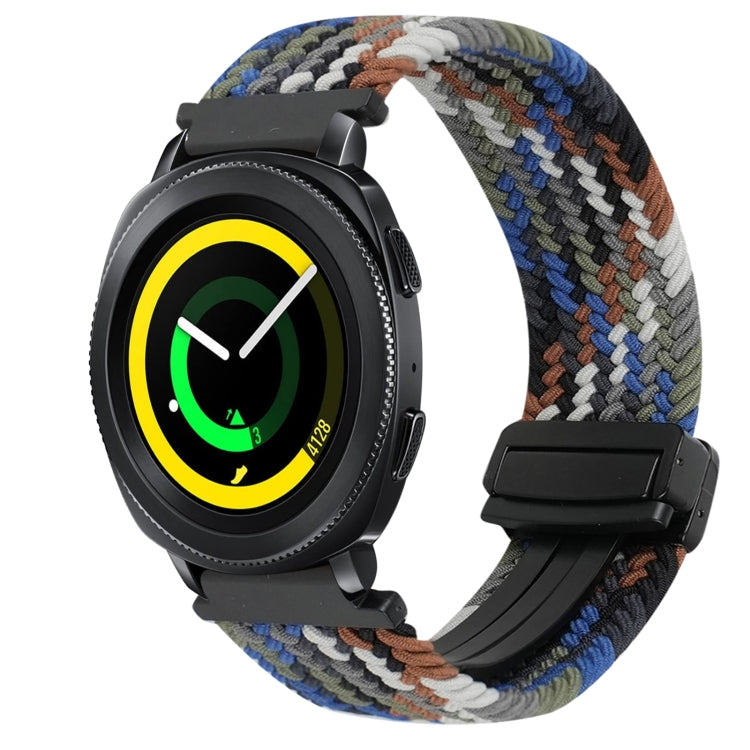 20mm Magnetic Buckle Braided Watch Strap, For Samsung Gear Sport