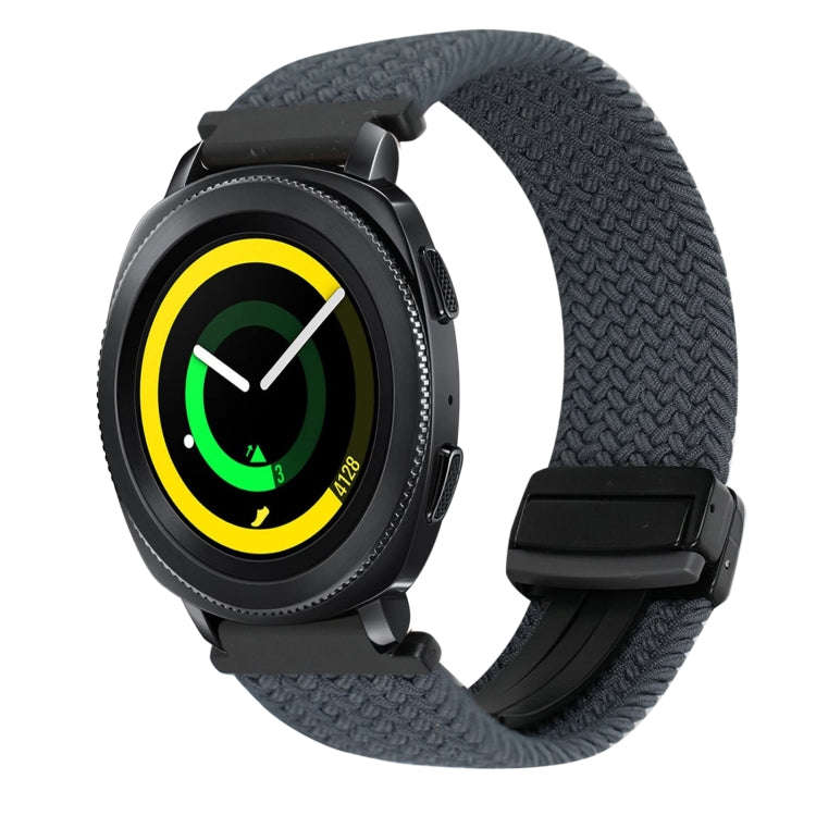 20mm Magnetic Buckle Braided Watch Strap, For Samsung Gear Sport