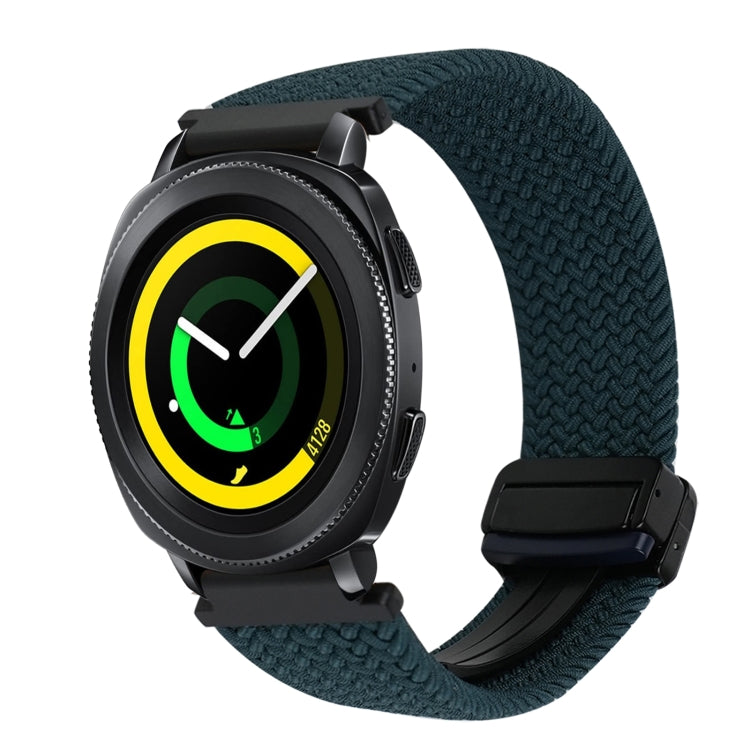 20mm Magnetic Buckle Braided Watch Strap, For Samsung Gear Sport