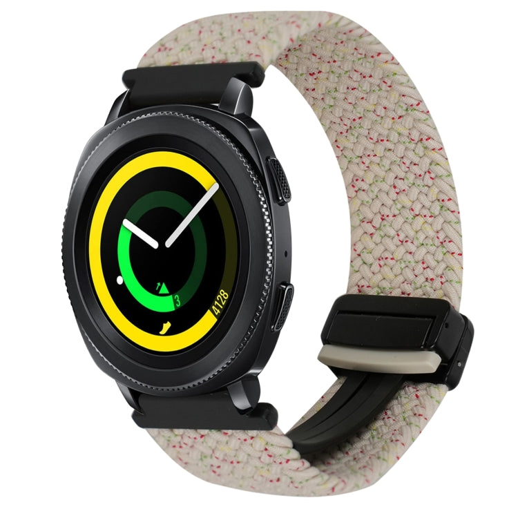 20mm Magnetic Buckle Braided Watch Strap, For Samsung Gear Sport
