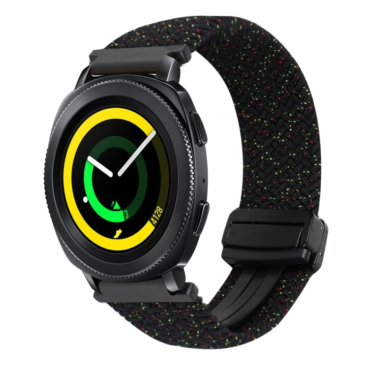 20mm Magnetic Buckle Braided Watch Strap, For Samsung Gear Sport