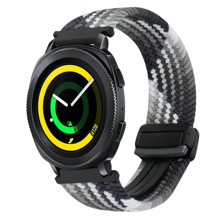 20mm Magnetic Buckle Braided Watch Strap, For Samsung Gear Sport