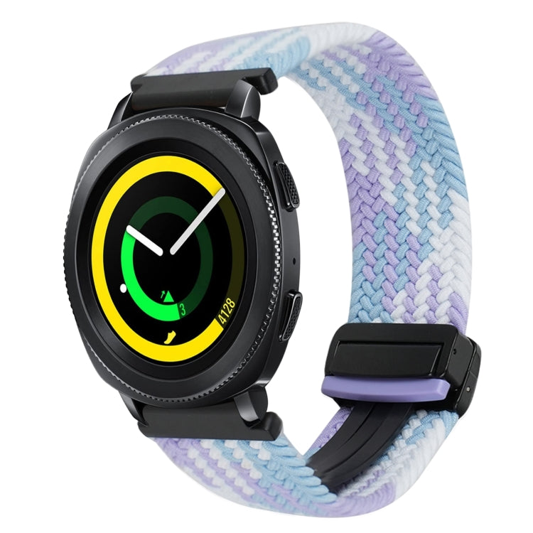 20mm Magnetic Buckle Braided Watch Strap, For Samsung Gear Sport