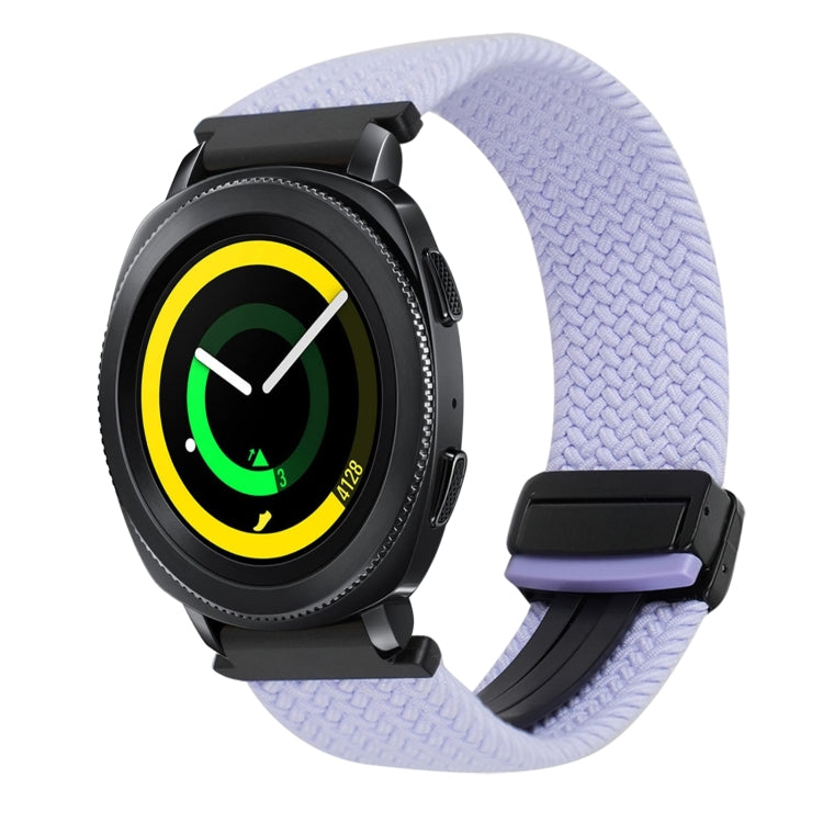 20mm Magnetic Buckle Braided Watch Strap, For Samsung Gear Sport