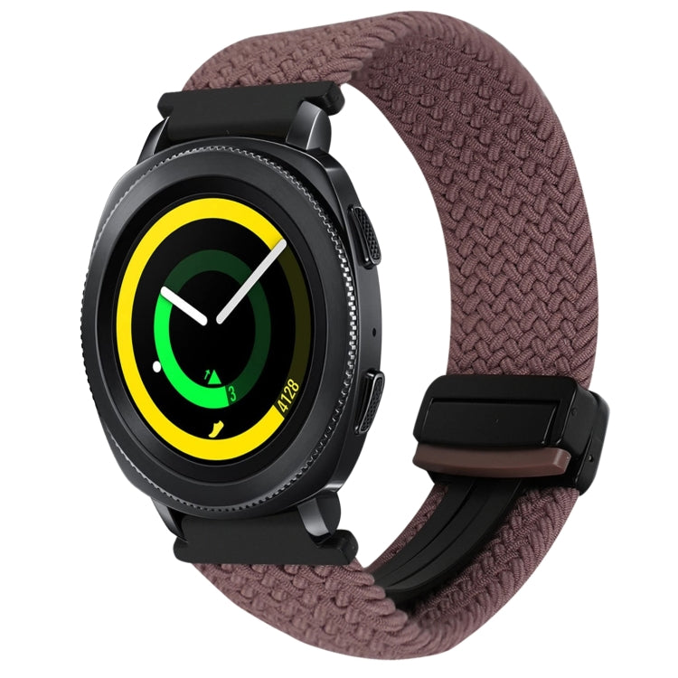 20mm Magnetic Buckle Braided Watch Strap, For Samsung Gear Sport