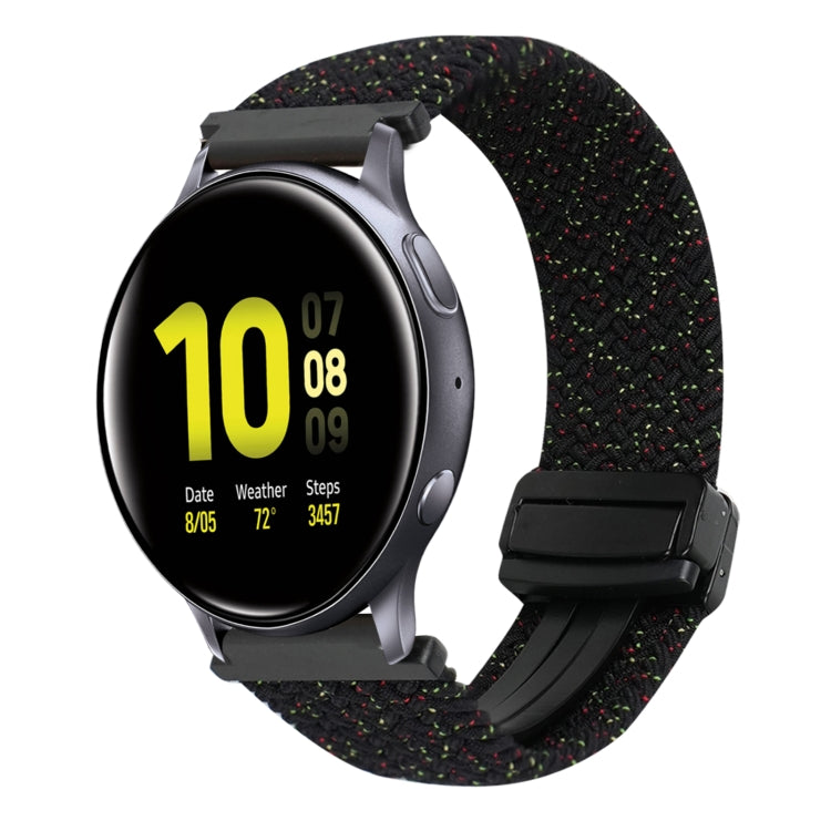 20mm Magnetic Buckle Braided Watch Strap, For Samsung Galaxy Watch Active 2