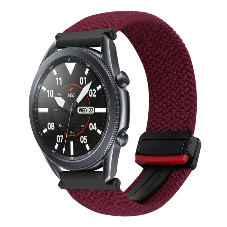 20mm Magnetic Buckle Braided Watch Strap, For Samsung Galaxy Watch 3 41mm