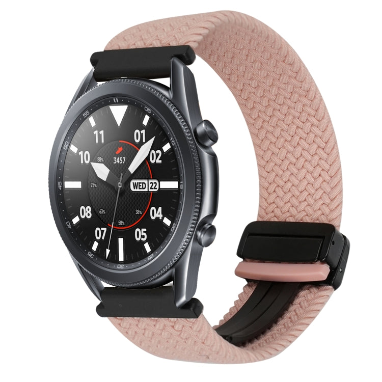 20mm Magnetic Buckle Braided Watch Strap, For Samsung Galaxy Watch 3 41mm