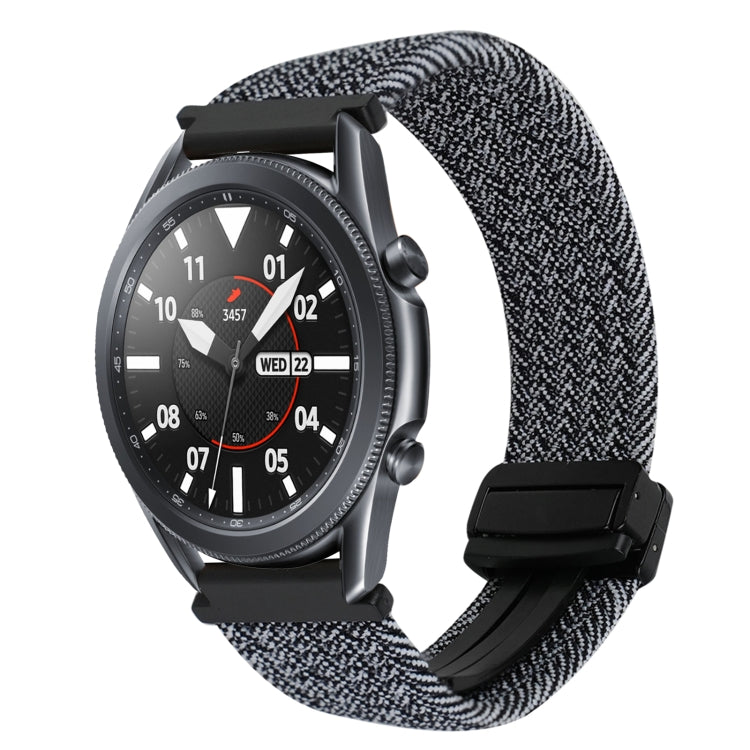 20mm Magnetic Buckle Braided Watch Strap, For Samsung Galaxy Watch 3 41mm