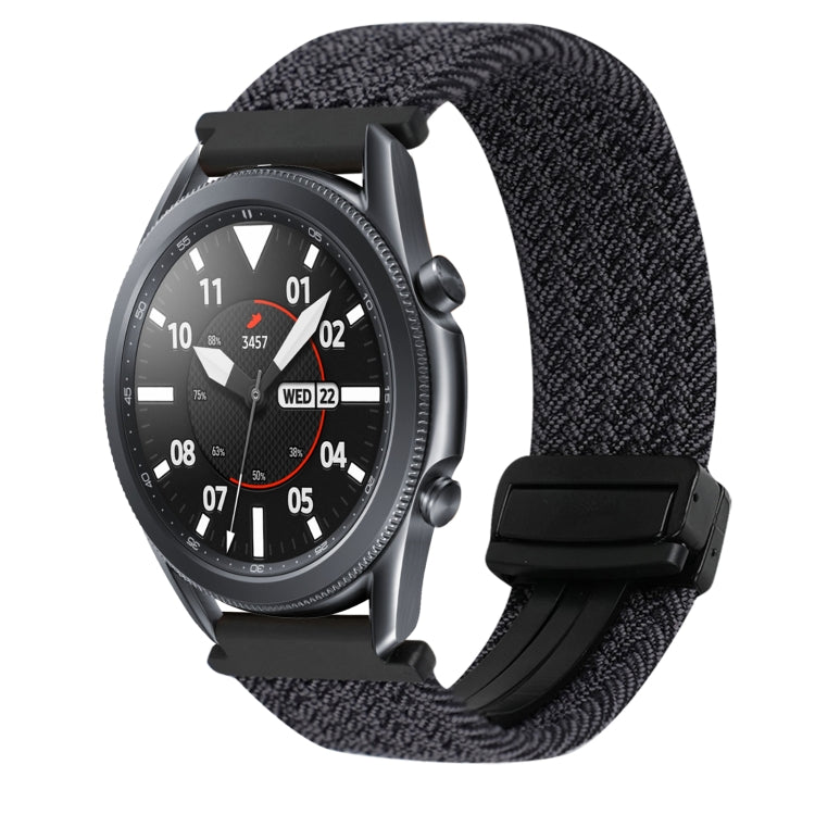 20mm Magnetic Buckle Braided Watch Strap, For Samsung Galaxy Watch 3 41mm