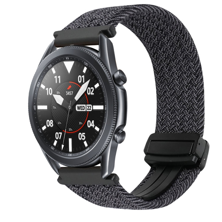 20mm Magnetic Buckle Braided Watch Strap, For Samsung Galaxy Watch 3 41mm