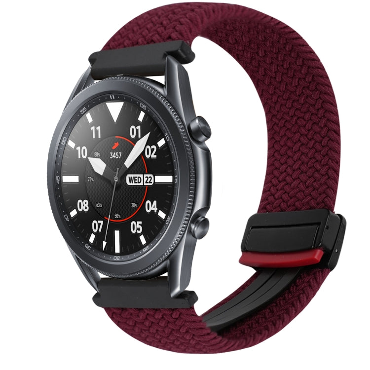 20mm Magnetic Buckle Braided Watch Strap, For Samsung Galaxy Watch 3 41mm