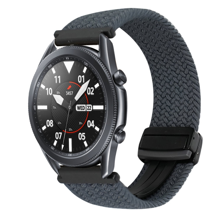 20mm Magnetic Buckle Braided Watch Strap, For Samsung Galaxy Watch 3 41mm