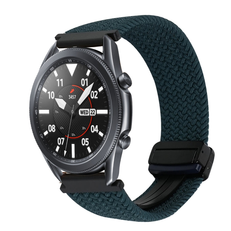 20mm Magnetic Buckle Braided Watch Strap, For Samsung Galaxy Watch 3 41mm