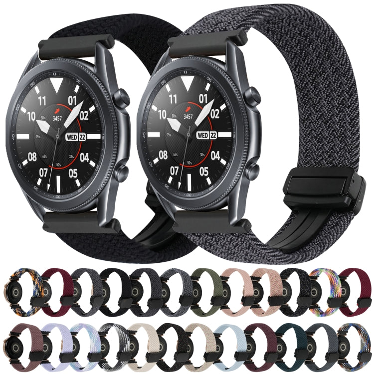 20mm Magnetic Buckle Braided Watch Strap, For Samsung Galaxy Watch 3 41mm