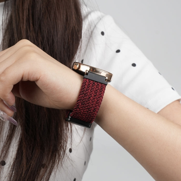 20mm Magnetic Buckle Braided Watch Strap, For Samsung Galaxy Watch Active