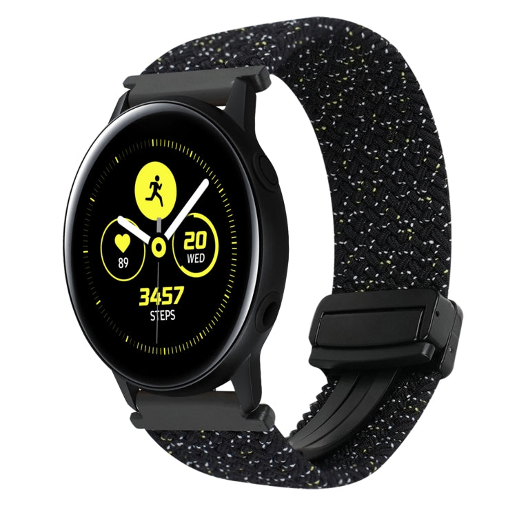 20mm Magnetic Buckle Braided Watch Strap, For Samsung Galaxy Watch Active