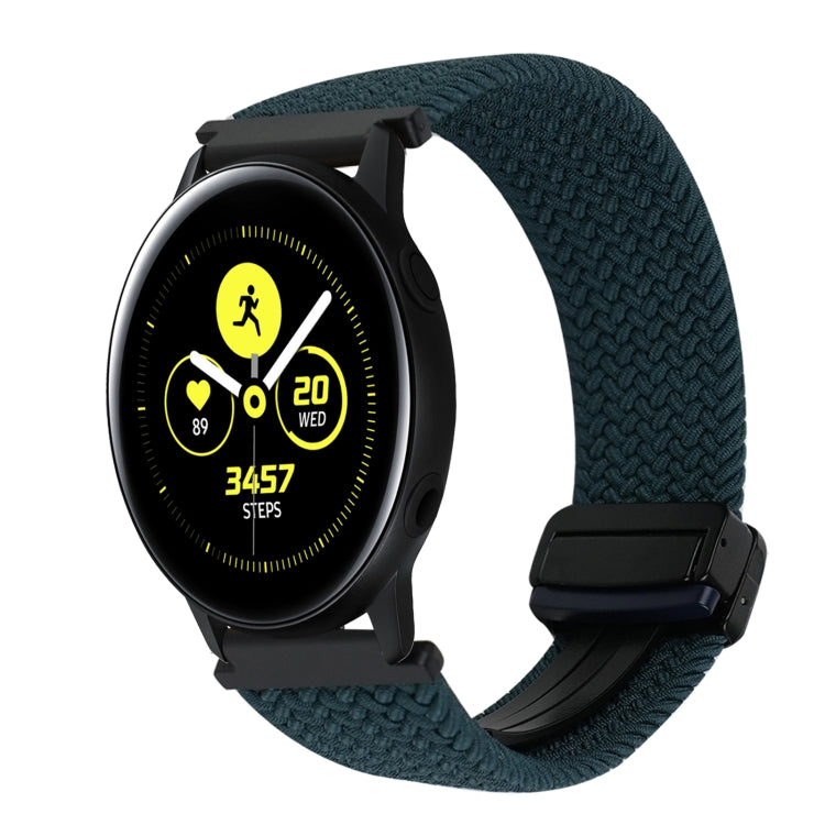 20mm Magnetic Buckle Braided Watch Strap, For Samsung Galaxy Watch Active