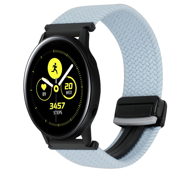 20mm Magnetic Buckle Braided Watch Strap, For Samsung Galaxy Watch Active