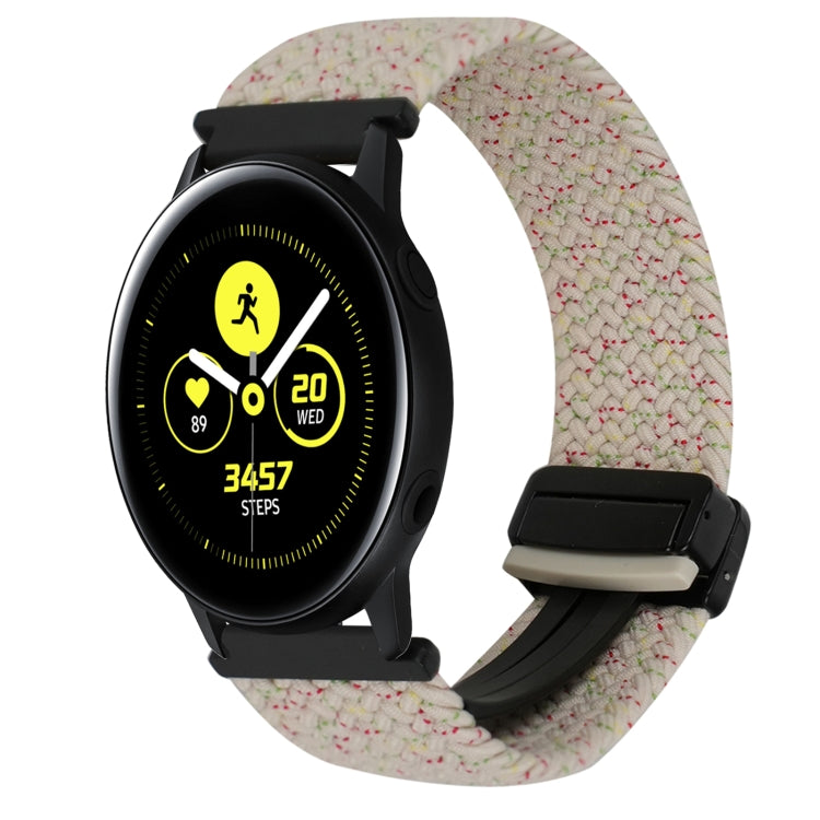 20mm Magnetic Buckle Braided Watch Strap, For Samsung Galaxy Watch Active