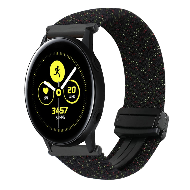 20mm Magnetic Buckle Braided Watch Strap, For Samsung Galaxy Watch Active