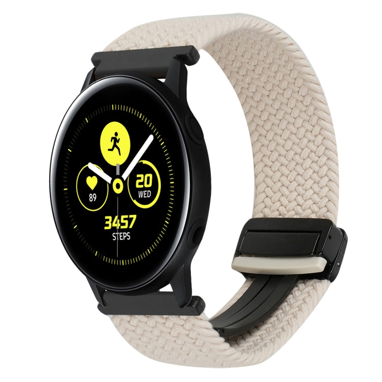 20mm Magnetic Buckle Braided Watch Strap, For Samsung Galaxy Watch Active