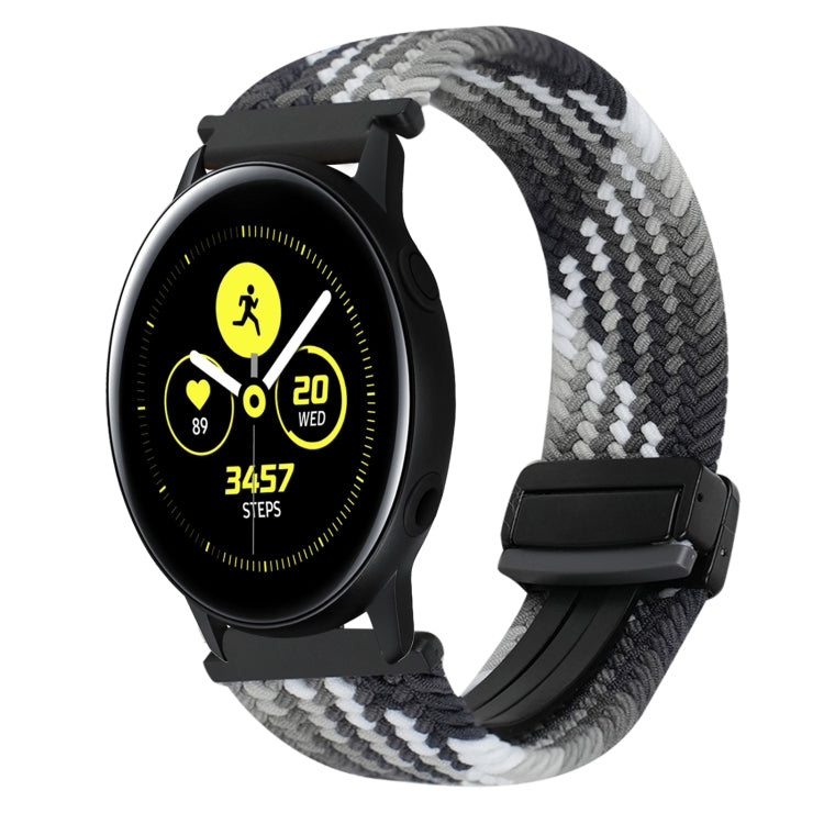20mm Magnetic Buckle Braided Watch Strap, For Samsung Galaxy Watch Active