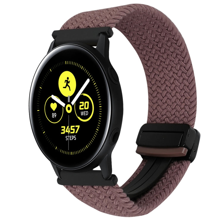 20mm Magnetic Buckle Braided Watch Strap, For Samsung Galaxy Watch Active