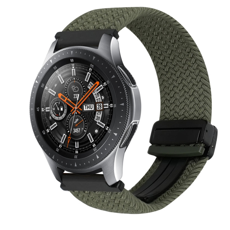 20mm Magnetic Buckle Braided Watch Strap, For Samsung Galaxy Watch 42mm