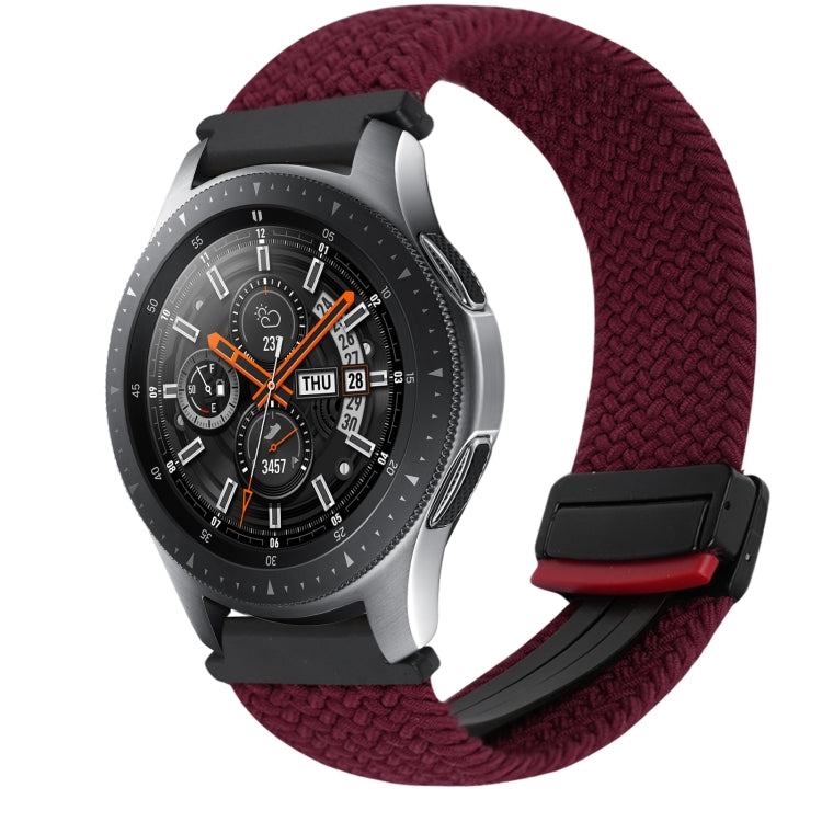 20mm Magnetic Buckle Braided Watch Strap, For Samsung Galaxy Watch 42mm