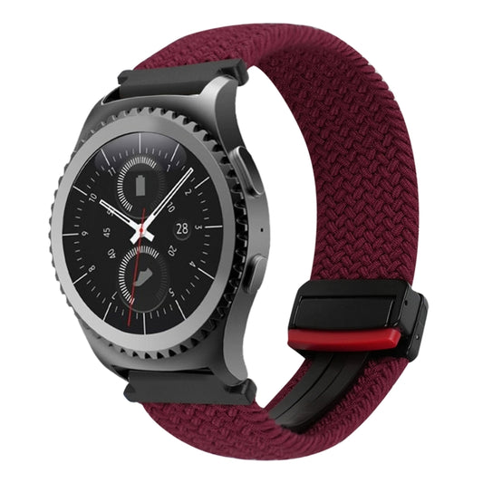 20mm Magnetic Buckle Braided Watch Strap, For Samsung Gear S2 Classic